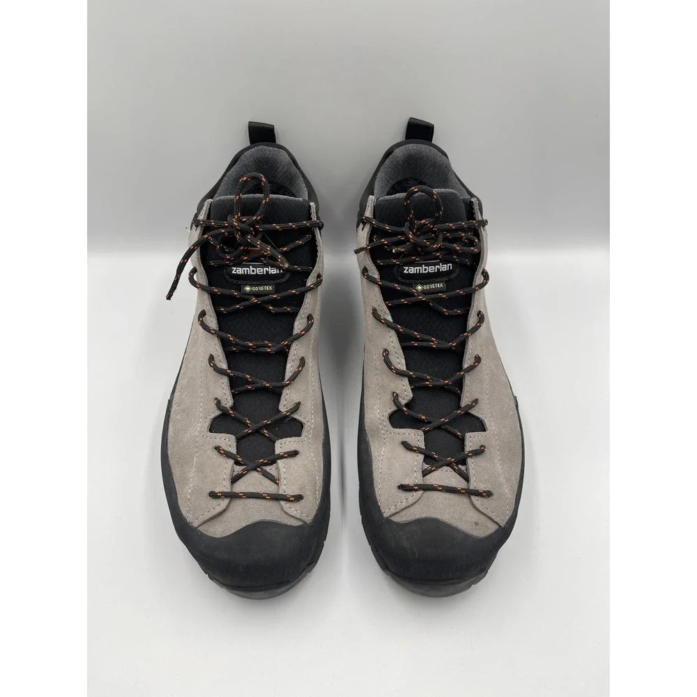 Zamberlan 215 Salathe GTX RR Men's Dark Grey Hiking Shoe sz 10 EUC